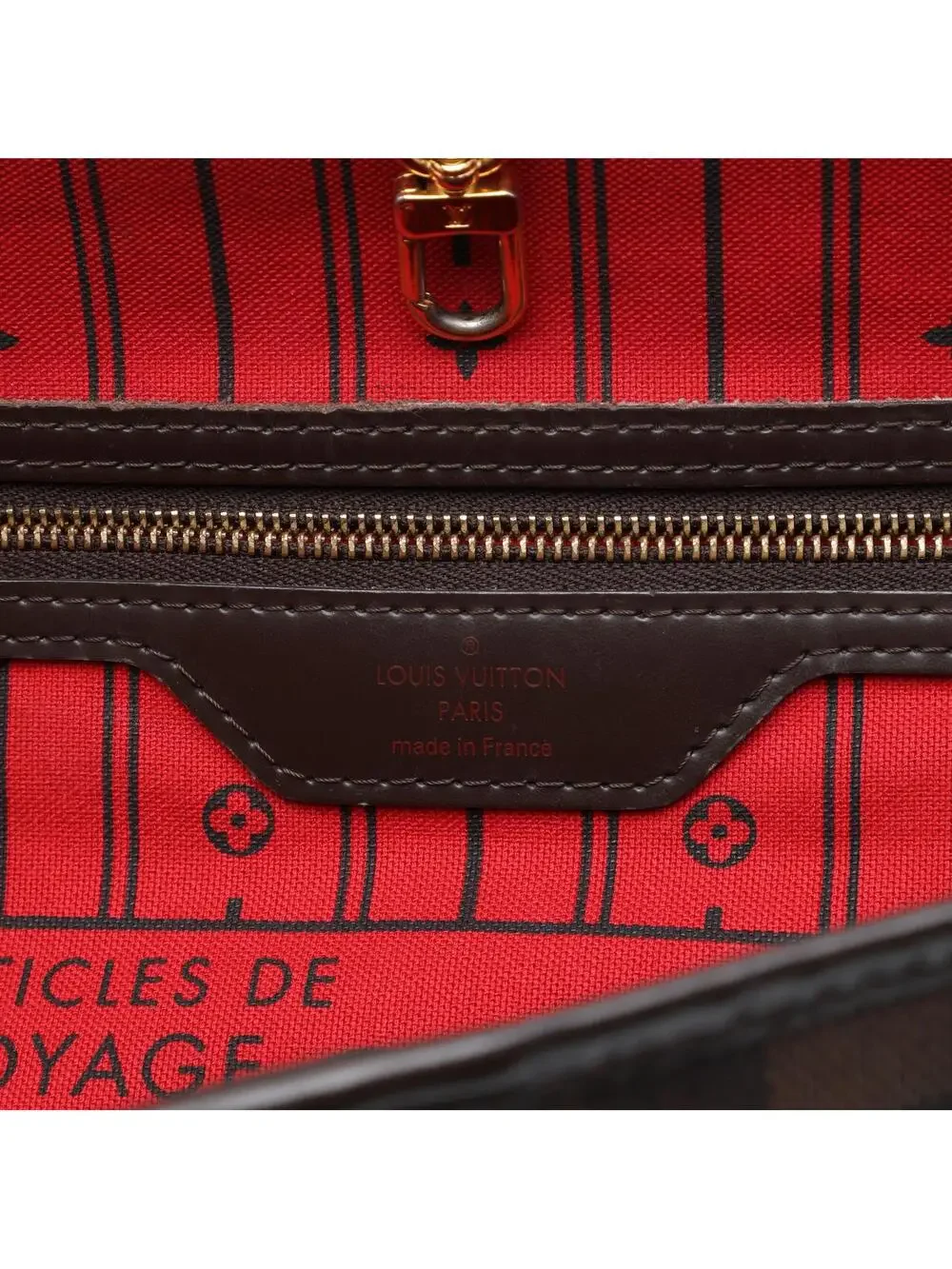 Louis Vuitton Damier Ebene Neverfull Gm #360962L12B